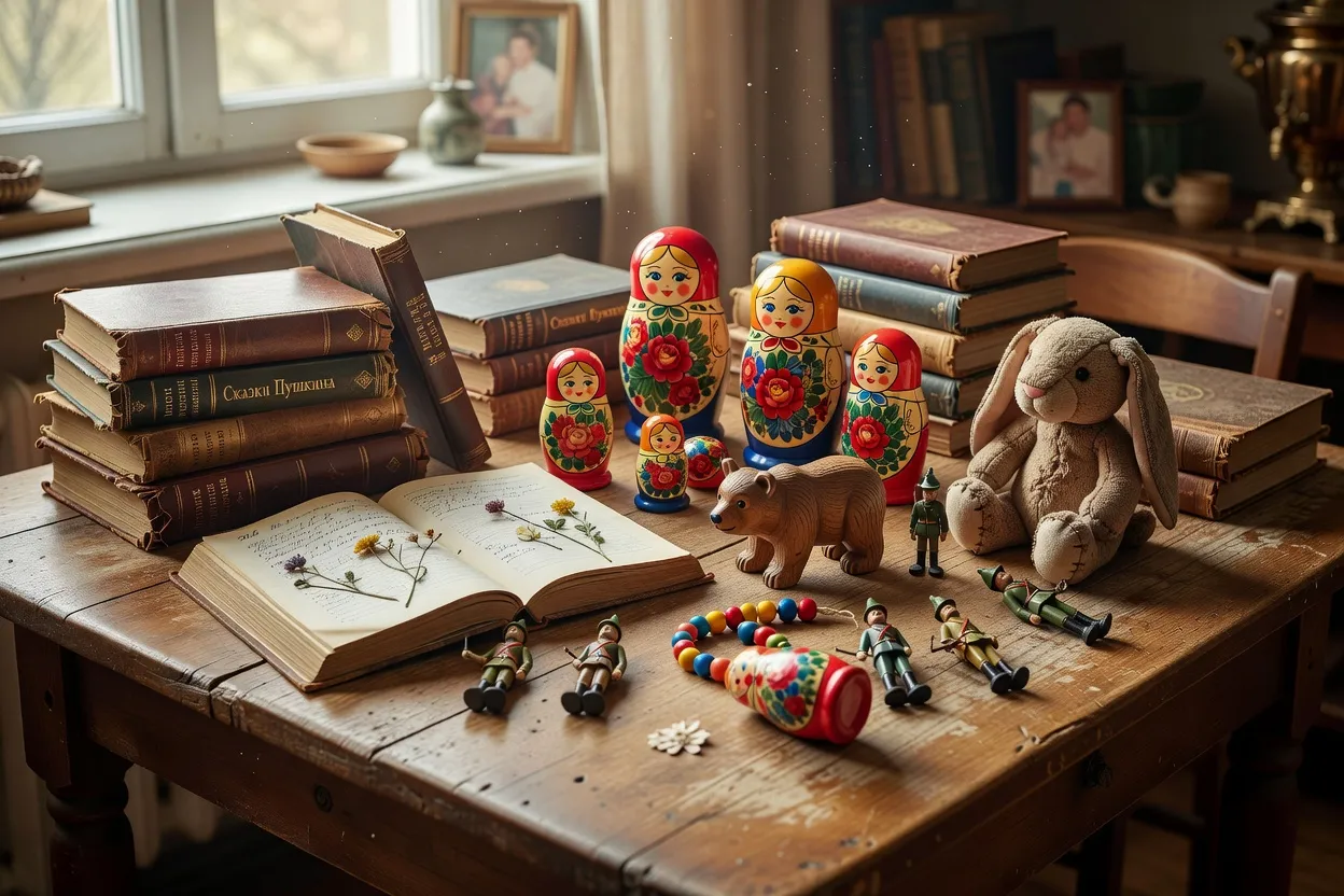 Видеозвонок бабушки с внуками для поддержания языкового контакта