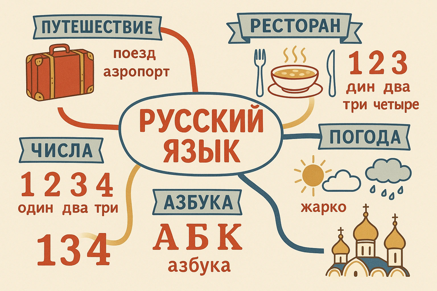 Plan de métro de Moscou avec stations en cyrillique