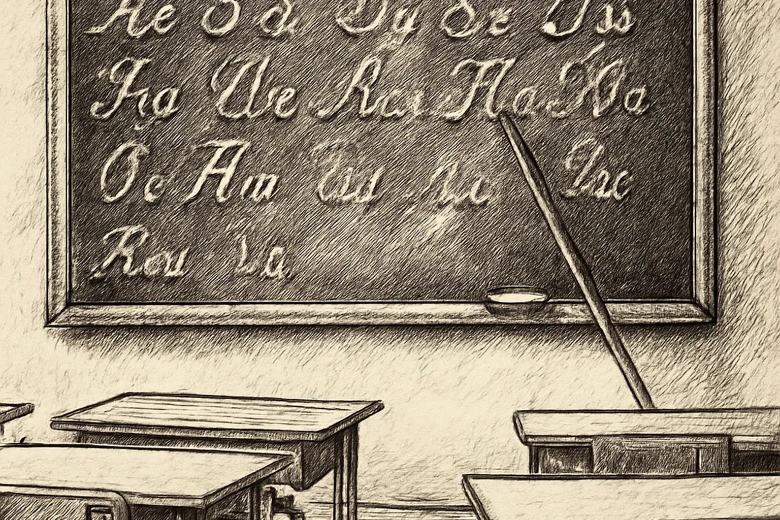 Illustration alphabet-cyrillique