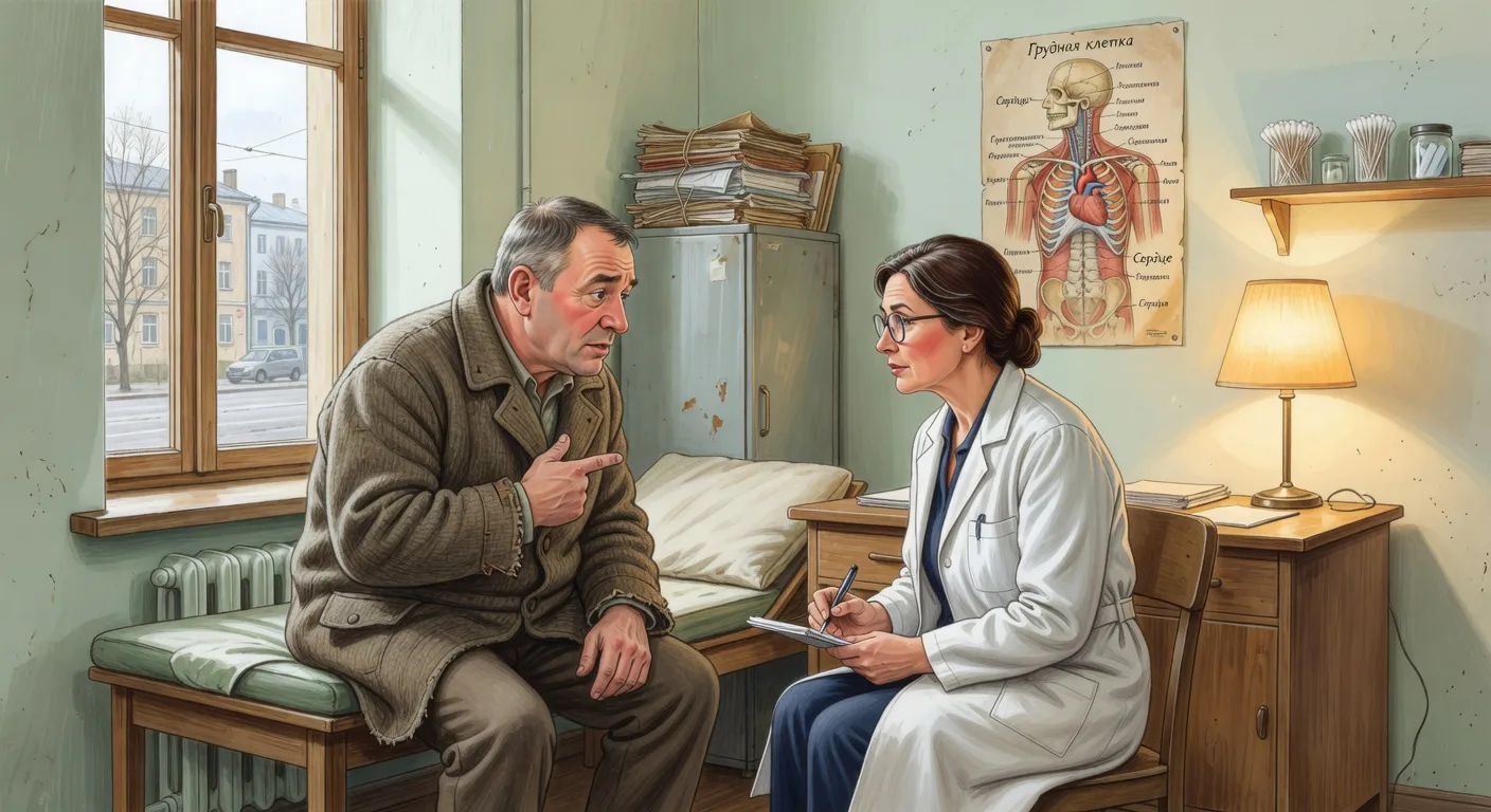 Au cabinet médical russe
